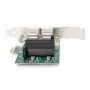 Digitus , Gigabit Ethernet PCI Express Card, 2-port 32-bit, low profile bracket, Intel chipset , DN-10132