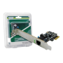 Digitus , Gigabit Ethernet PCI Express Card, 2-port 32-bit, low profile bracket, Intel chipset , DN-10132