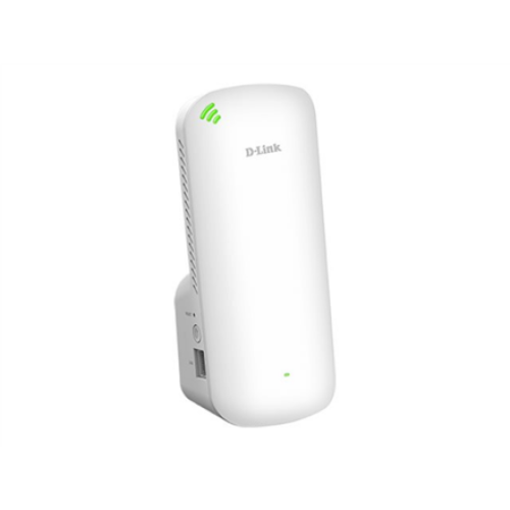 D-Link , AX1800 Mesh Wi-Fi 6 Range Extender , DAP-X1860/E , 802.11ac , 1200+574 Mbit/s , 10/100/1000 Mbit/s , Ethernet LAN (RJ-45) ports 1 , No mobile broadband , MU-MiMO Yes , Antenna type 2xInternal
