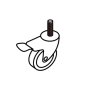TunaBone TunaBone Wheels of Kamado grill 21/22/23/24, 4 pcs