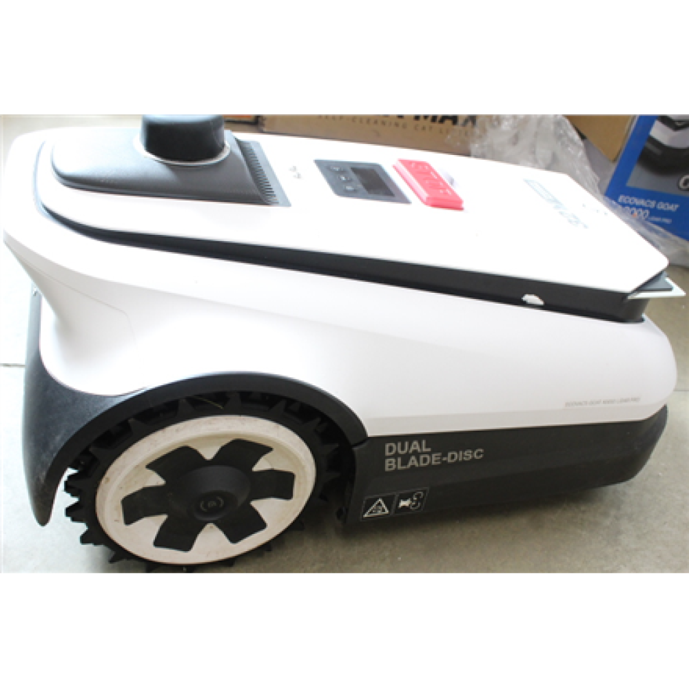 SALE OUT. , Ecovacs Lawn Mower , GOAT A3000 LiDAR PRO , 7500 Ah , White , DAMAGED PACKAGING, USED AND DIRTY