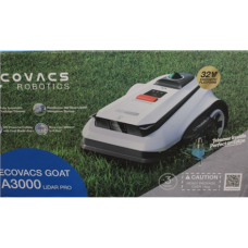 SALE OUT. , Ecovacs Lawn Mower , GOAT A3000 LiDAR PRO , 7500 Ah , White , DAMAGED PACKAGING, USED AND DIRTY