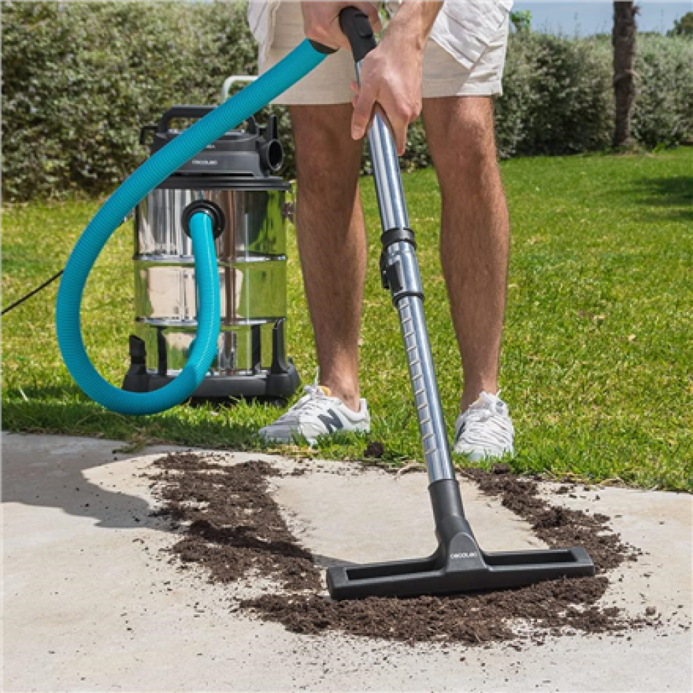 Cecotec Vacuum cleaner , Conga Rockstar Wet & Dry Steel Max Pro , Corded operating , 1600 W , 220-240 V , Silver/Black