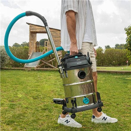 Cecotec Vacuum cleaner , Conga Rockstar Wet & Dry Steel Max Pro , Corded operating , 1600 W , 220-240 V , Silver/Black