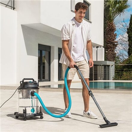 Cecotec Vacuum cleaner , Conga Rockstar Wet & Dry Steel Max Pro , Corded operating , 1600 W , 220-240 V , Silver/Black