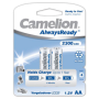 Camelion , AA/HR6 , 2300 mAh , AlwaysReady Rechargeable Batteries Ni-MH , 2 pc(s)