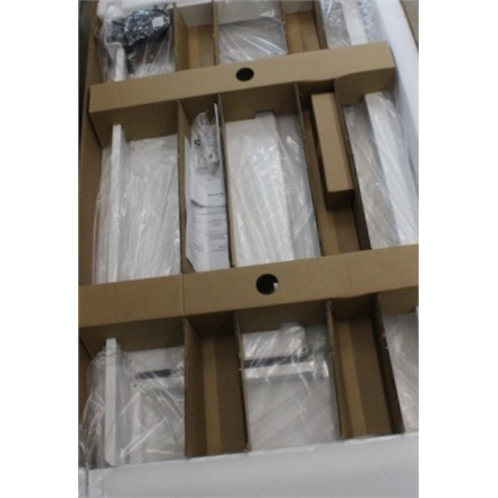 SALE OUT. Electric Height Adjustable Desk , 72 - 121 cm , Maximum load weight 50 kg , Metal , White , 24 month(s) , DAMAGED PACKAGING, DEMO