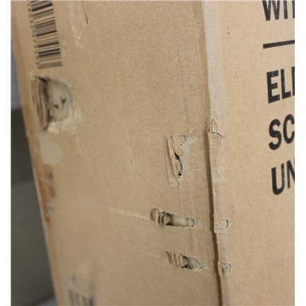 SALE OUT. Electric Height Adjustable Desk , Height adjustment 72 - 121 cm , Maximum load weight 50 kg , Metal , White , 24 month(s) , DAMAGED PACKAGING, DEMO
