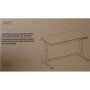 SALE OUT. Electric Height Adjustable Desk , Height adjustment 72 - 121 cm , Maximum load weight 50 kg , Metal , White , 24 month(s) , DAMAGED PACKAGING, DEMO