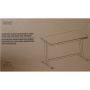 SALE OUT. Electric Height Adjustable Desk , 72 - 121 cm , Maximum load weight 50 kg , Metal , White , 24 month(s) , DAMAGED PACKAGING, DEMO