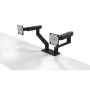 Dell , Desk Mount , MDA20 , Height, tilt, swivel, rotation, depth , 19-27 , Maximum weight (capacity) 10 kg , Black