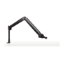 Elgato , Wave Mic Arm , 10AAM9901 , Upper Arm Length (400 mm); Lower Arm Length (400 mm); Riser Extension (150 mm); Horizontal Reach (780 mm); Vertical Reach (750 mm) (without riser); Desk Clamp expandable up to 60 mm , Suspension Boom