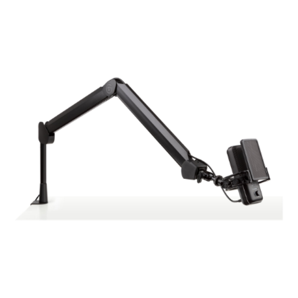 Elgato , Wave Mic Arm , 10AAM9901 , Upper Arm Length (400 mm); Lower Arm Length (400 mm); Riser Extension (150 mm); Horizontal Reach (780 mm); Vertical Reach (750 mm) (without riser); Desk Clamp expandable up to 60 mm , Suspension Boom