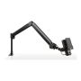 Elgato , Wave Mic Arm , 10AAM9901 , Upper Arm Length (400 mm); Lower Arm Length (400 mm); Riser Extension (150 mm); Horizontal Reach (780 mm); Vertical Reach (750 mm) (without riser); Desk Clamp expandable up to 60 mm , Suspension Boom
