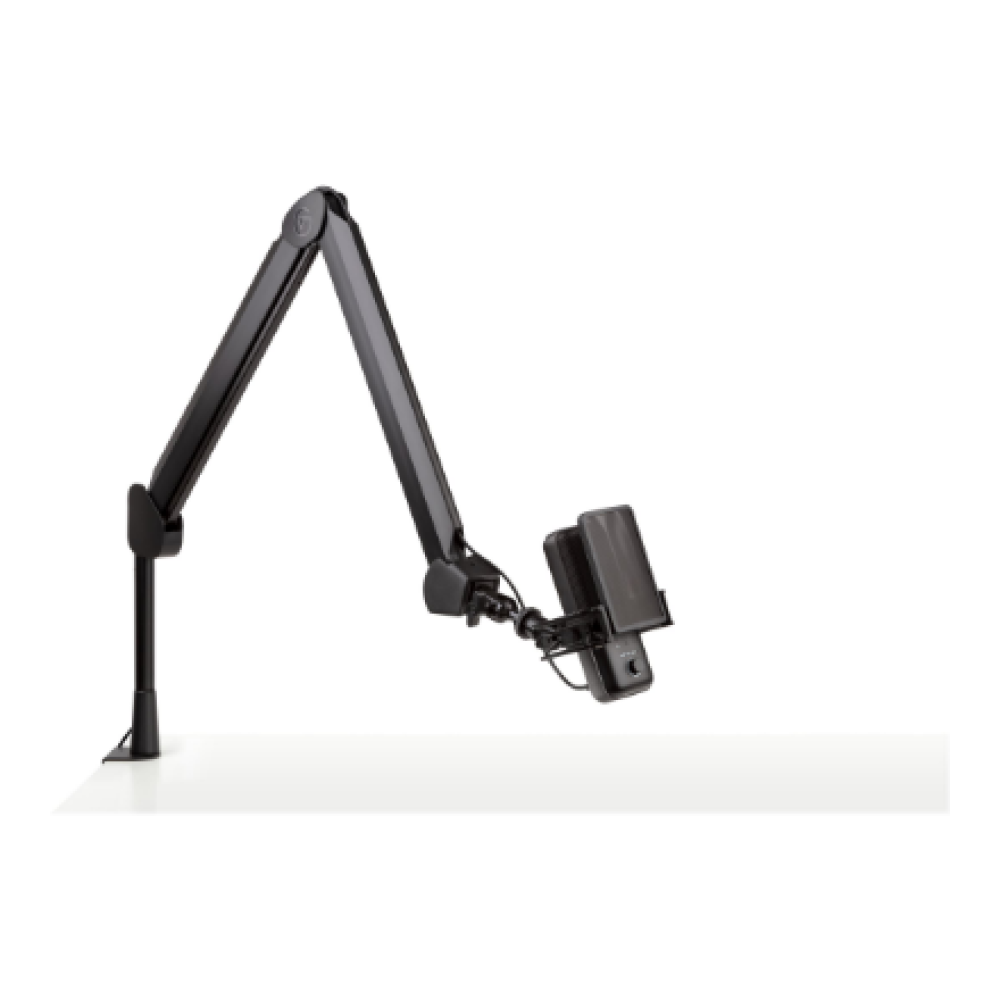 Elgato , Wave Mic Arm , 10AAM9901 , Upper Arm Length (400 mm); Lower Arm Length (400 mm); Riser Extension (150 mm); Horizontal Reach (780 mm); Vertical Reach (750 mm) (without riser); Desk Clamp expandable up to 60 mm , Suspension Boom