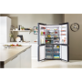 Hitachi Refrigerator with Vacuum compartment R-WB640VRU0-1 (GBK) Energy efficiency class E, Free standing, Side by side, Height 184 cm, No Frost system, Fridge net capacity 372 L, Freezer net capacity 197 L, Display, 41 dB, Glass Black