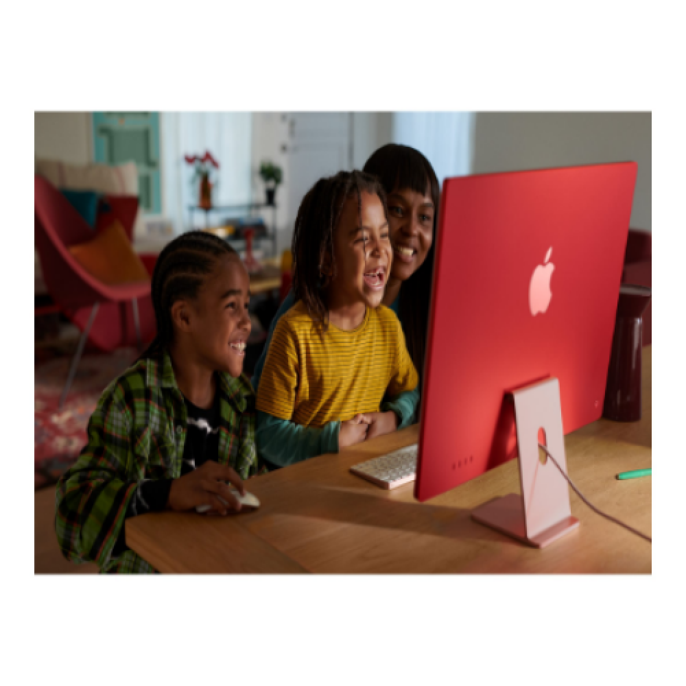 Apple iMac 24” 4.5K Retina, Apple M3 8C CPU, 8C GPU/8GB/256GB SSD/Pink/SWE , Apple
