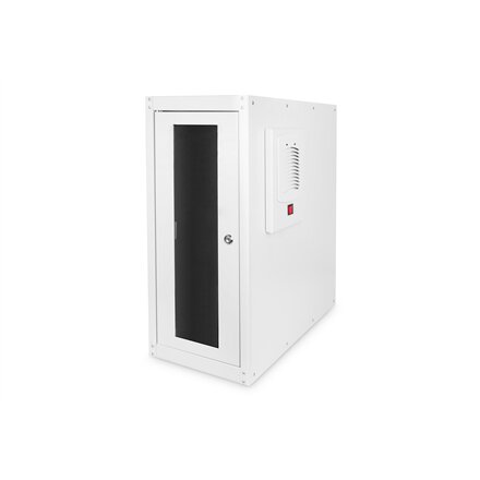 Digitus Computer housing with in-built filter fan and levelling feet , DN-CC 9002 , IP54 , Light grey