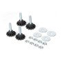 Digitus Computer housing with in-built filter fan and levelling feet , DN-CC 9002 , IP54 , Light grey