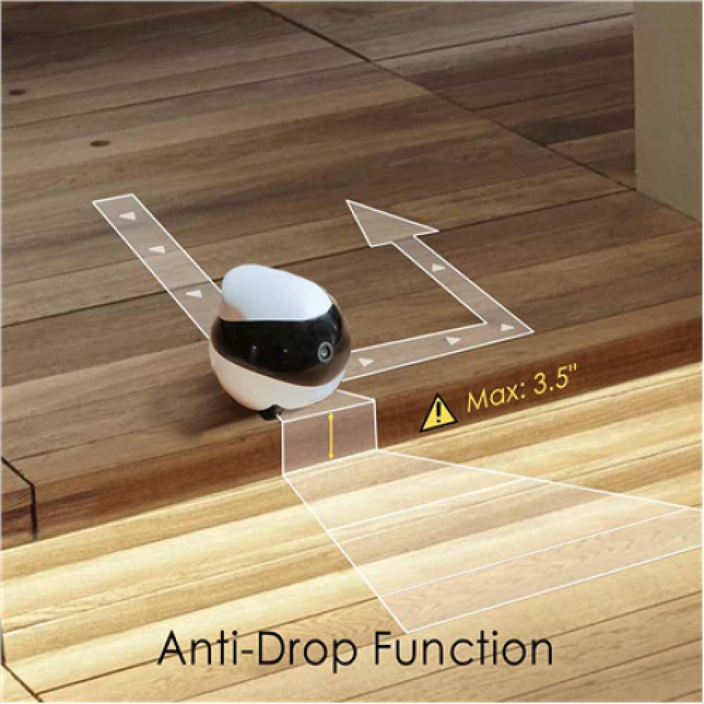 Enabot , EBO AIR , Robot IP Camera , Compact , N/A MP , N/A , 16GB external memory, support 256GB at maximum , White