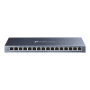 TP-LINK , 16-Port Gigabit Switch , TL-SG116 , Unmanaged , Desktop , 1 Gbps (RJ-45) ports quantity , 10 Gbps (RJ-45) ports quantity , SFP ports quantity , SFP+ ports quantity , Combo ports quantity , PoE ports quantity , PoE+ ports quantity , Power supply 