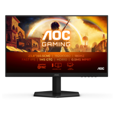 AOC 24G42E , 24 , IPS , FHD , 16:9 , 180 Hz , 1 ms , 1920 x 1080 pixels , 300 cd/m² , HDMI ports quantity 1 , Black