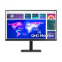 Samsung , Monitor , LS27A600UUUXEN , 27 , IPS , QHD , 16:9 , 75 Hz , 5 ms , 2560 x 1440 , 300 cd/m² , HDMI ports quantity 1 , Black