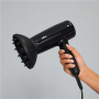 Braun Hair dryer , BRHD225E , 2200 W , Number of temperature settings 3 , Ionic function , Diffuser nozzle , Black