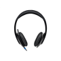 Logitech , Headset , H540 , Built-in microphone , USB Type-A , Black