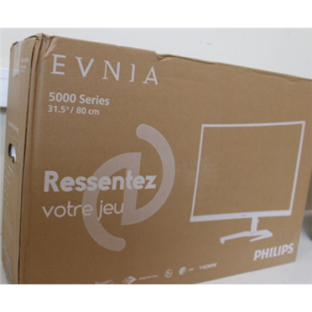 SALE OUT. PHILIPS 32M1C5500VL/00 31.5 3560x1440/16:9/250cd/m²/1ms/ DP HDMI USB Audio out , Gaming Monitor , 32M1C5500VL/00 , 31.5 , VA , QHD , 16:9 , 165 Hz , 4 ms , 2560 x 1440 , 250 cd/m² , HDMI ports quantity 2 , Black , DAMAGED PACKAGING , Gaming Moni