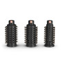 Rowenta , Styling Hair Brush , CF9620 , Temperature (max) 80 °C , Number of heating levels 3 , Black/Gold Rose