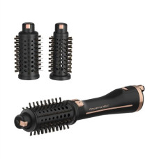 Rowenta , Styling Hair Brush , CF9620 , Temperature (max) 80 °C , Number of heating levels 3 , Black/Gold Rose