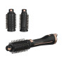 Rowenta , Styling Hair Brush , CF9620 , Temperature (max) 80 °C , Number of heating levels 3 , Black/Gold Rose