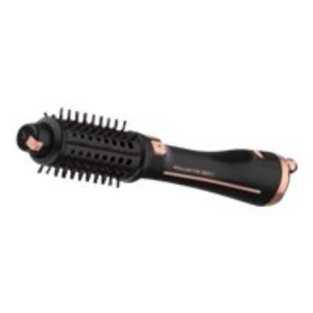 Rowenta , Styling Hair Brush , CF9620 , Temperature (max) 80 °C , Number of heating levels 3 , Black/Gold Rose