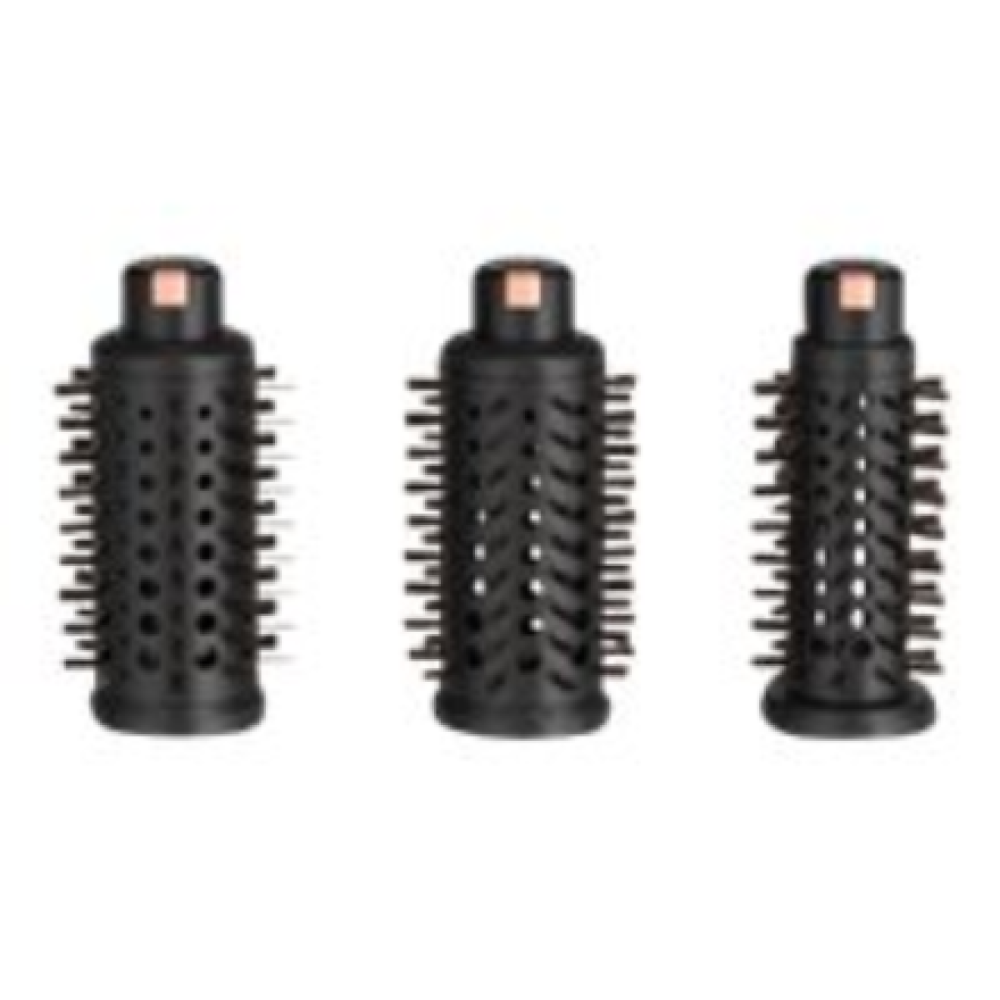 Rowenta , Styling Hair Brush , CF9620 , Temperature (max) 80 °C , Number of heating levels 3 , Black/Gold Rose