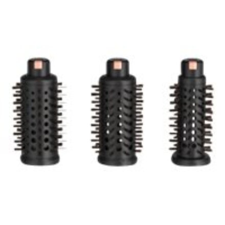 Rowenta , Styling Hair Brush , CF9620 , Temperature (max) 80 °C , Number of heating levels 3 , Black/Gold Rose