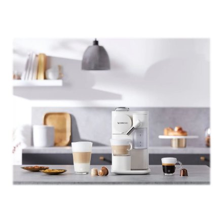 Delonghi , Coffee Machine , EN510.W Lattissima One , Pump pressure 19 bar , Built-in milk frother , Automatic , 1450 W , White