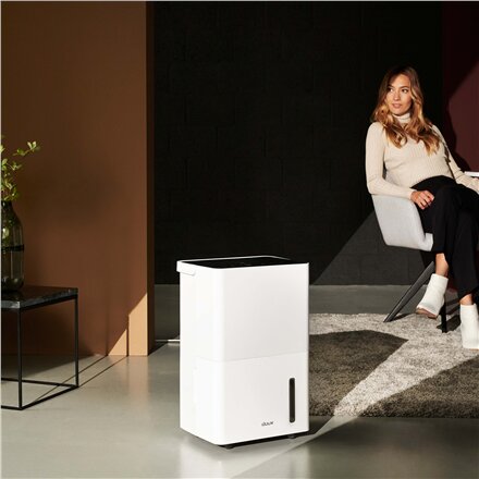 Duux , Smart Dehumidifier , Bora , Suitable for rooms up to 50 m² , Water tank capacity 4 L , White