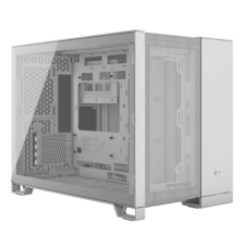 Corsair Dual Chamber PC Case , 2500D AIRFLOW , White , Mid Tower , Power supply included No , Micro-ATX