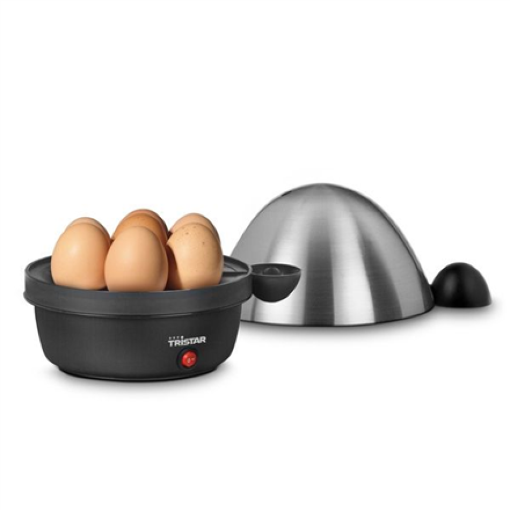 Tristar Egg Boiler EK-3076 Black, Stainless Steel Lid Eggs capacity 7