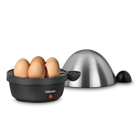 Tristar , Egg Boiler , EK-3076 , Black, Stainless Steel Lid , Eggs capacity 7