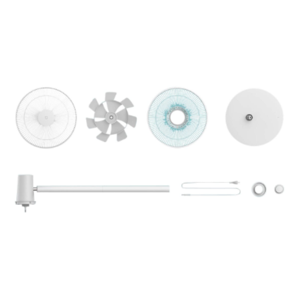 Xiaomi , Mi Smart Standing Fan 2 Lite , Stand Fan , White , Number of speeds 3 , Oscillation , 38 W , Remote control
