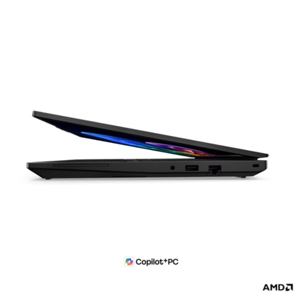 Lenovo ThinkPad T16 G5 AMD , Black , 16 , IPS , 1920 x 1200 pixels , WUXGA , Anti-glare , AMD Ryzen AI 5 PRO , 440 , 16 GB , SODIMM DDR5 , Solid-state drive capacity 512 GB , AMD Radeon 840M Graphics , Windows 11 Pro , 802.11be , Bluetooth version 5.4 , K