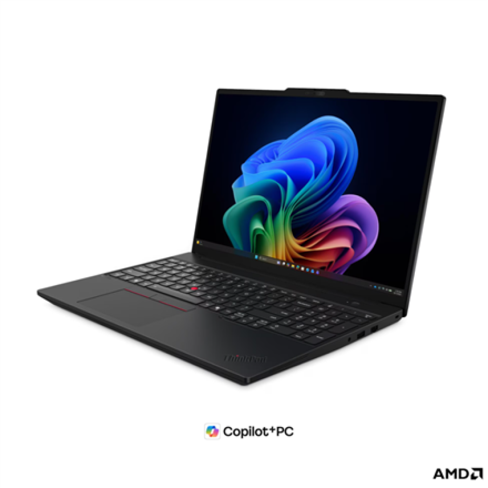 Lenovo ThinkPad T16 G5 AMD , Black , 16 , IPS , 1920 x 1200 pixels , WUXGA , Anti-glare , AMD Ryzen AI 5 PRO , 440 , 16 GB , SODIMM DDR5 , Solid-state drive capacity 512 GB , AMD Radeon 840M Graphics , Windows 11 Pro , 802.11be , Bluetooth version 5.4 , K