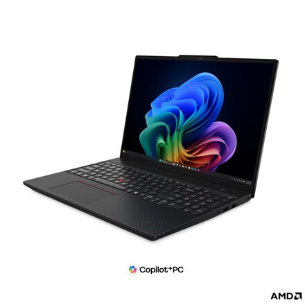 Lenovo ThinkPad T16 G5 AMD , Black , 16 , IPS , 1920 x 1200 pixels , WUXGA , Anti-glare , AMD Ryzen AI 5 PRO , 440 , 16 GB , SODIMM DDR5 , Solid-state drive capacity 512 GB , AMD Radeon 840M Graphics , Windows 11 Pro , 802.11be , Bluetooth version 5.4 , K