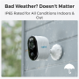 Reolink , Wireless Solar & Battery Powered Security Camera with Smart Detection , Argus Series B310 with Solar Panel , Bullet , 3 MP , f=4mm，F=2.0 , IP65 , H.264/H.265 , Micro SD, Max. 128GB