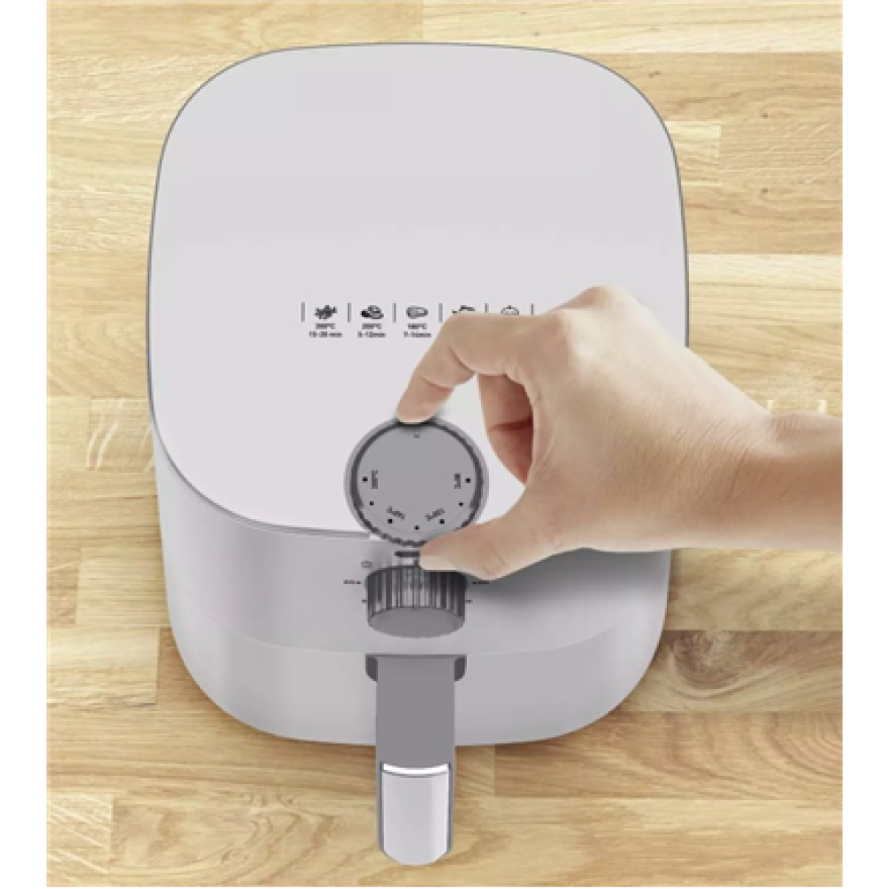 TEFAL Easy Fry Essential Fryer , EY130A10 , Capacity 3.5 L , White