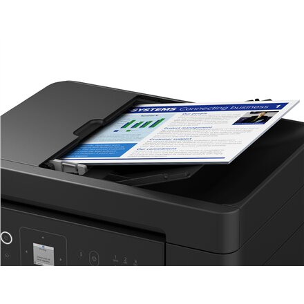 Epson EcoTank , L5390 , Inkjet , Colour , Multifuction Printer , A4 , Wi-Fi , Black