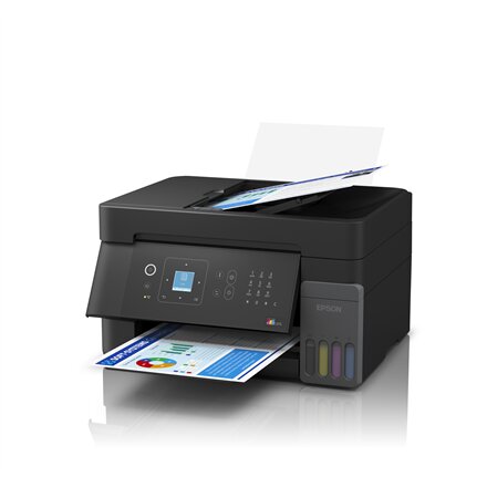 Epson EcoTank , L5390 , Inkjet , Colour , Multifuction Printer , A4 , Wi-Fi , Black