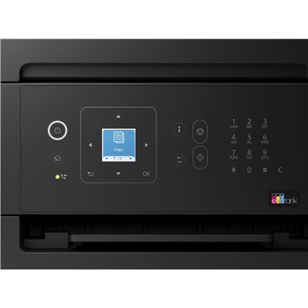 Epson EcoTank , L5390 , Inkjet , Colour , Multifuction Printer , A4 , Wi-Fi , Black